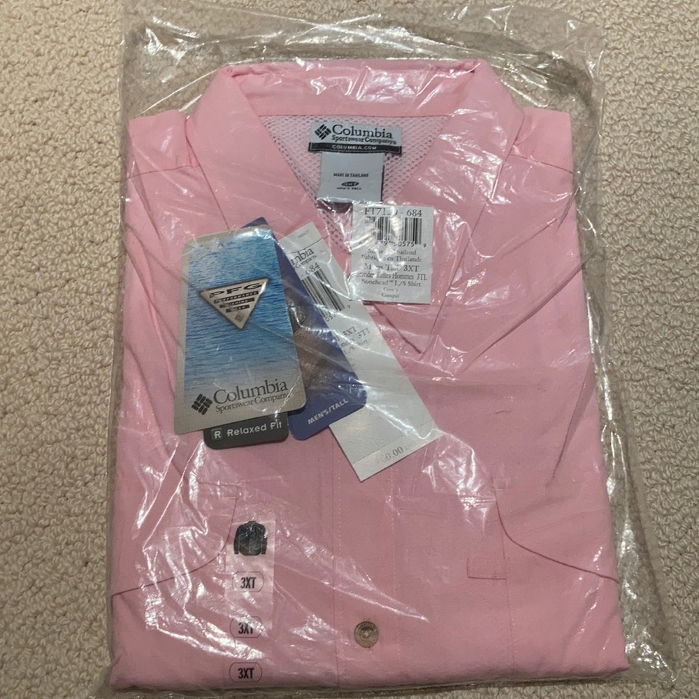 Men’s Tall 3XT PFG Columbia Shirt